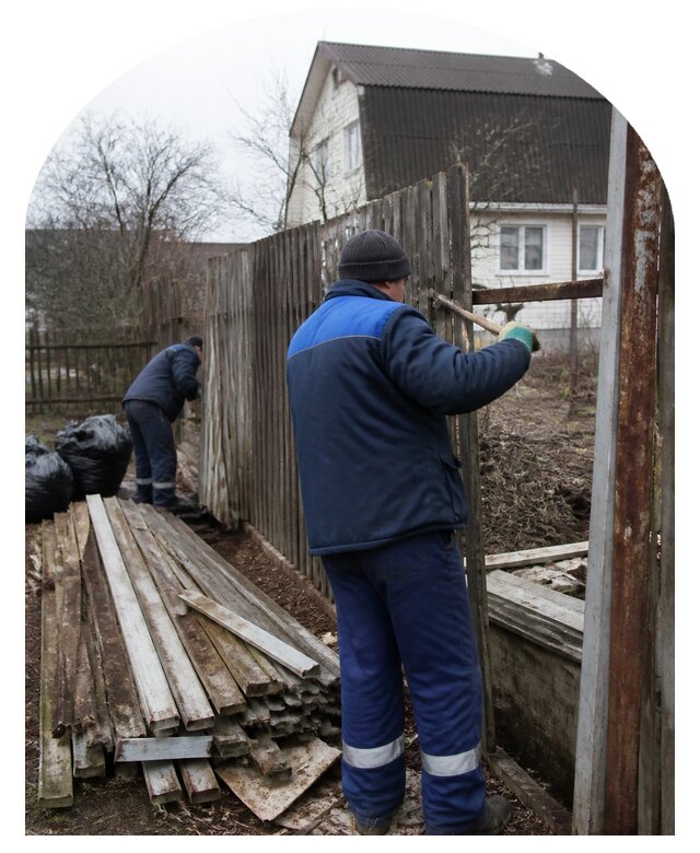 Демонтаж забора в Долгопрудном по цене от 4566 р. | Метпроект-Длг